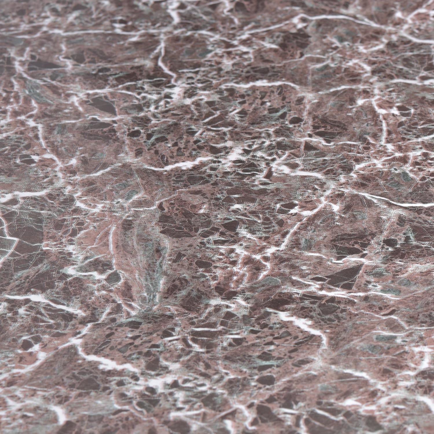 Art3d Marble Brown 24 in. x 196.85 in. Peel and Stick Waterproof Decorative Contact Wallpaper for Countertops (1-Pack)