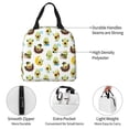 thumbnail image 5 of Lsque Funny Avocado In Mexican Clothes Pattern Lunch Bag Women/Men Insulated Lunch Box,Small Leakproof Cooler Food Lunch Containers Reusable High Capacity Lunch Tote Bags, 5 of 6