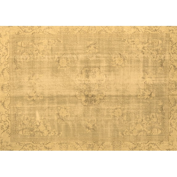 Ahgly Company Indoor Rectangle Persian Brown Traditional Area Rugs, 2' x 5'