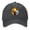 Black, variant on Vintage Washed Baseball Cap for Men and Women, Adjustable Low Profile Dad Hat, Cotton Curved Brim Casual Outdoor Hat,Cute Tiger