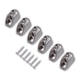thumbnail image 2 of 6 tuercas de bloqueo para guitarra sin cabeza con tornillos de montaje, accesorios resistentes Plata, 2 of 9