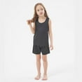 thumbnail image 6 of CAIVO Child Elegant Sleep Girls Satin Feel O-Neck Tank Tops And Shorts Summer Sleep Outfit Sets For Kids Trendy Clothing Sets, 6 of 6
