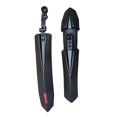 thumbnail image 1 of Bike Mudguard Front Rear Set Bike Front & Rear Fenders Simple Installation Wheel Plastic Buckle, 1 of 8