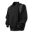 thumbnail image 4 of 3N2 7200-01-L Umpire Half-Zip Jacket, Black - Large, 4 of 4