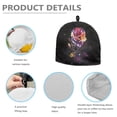 thumbnail image 6 of HELLHERO Colorful Rose Coffee Pot Warmer Cover Protector Durable Not Easily Deformed Polyester Canvas for Kitchen, 6 of 7