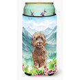thumbnail image 1 of ""Caroline'S Treasures Ck1988Tbc Mountian Flowers Labradoodle Tall Boy Hugger Bebidas frías-Koozies Multicolor"", 1 of 1