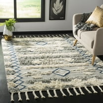 SAFAVIEH Kenya KNY909F Hand-knotted Grey / Ivory Rug
