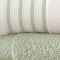 thumbnail image 2 of Modern Threads 6 Piece Quick Dry Stripe Towel Set, Jade, 2 of 3