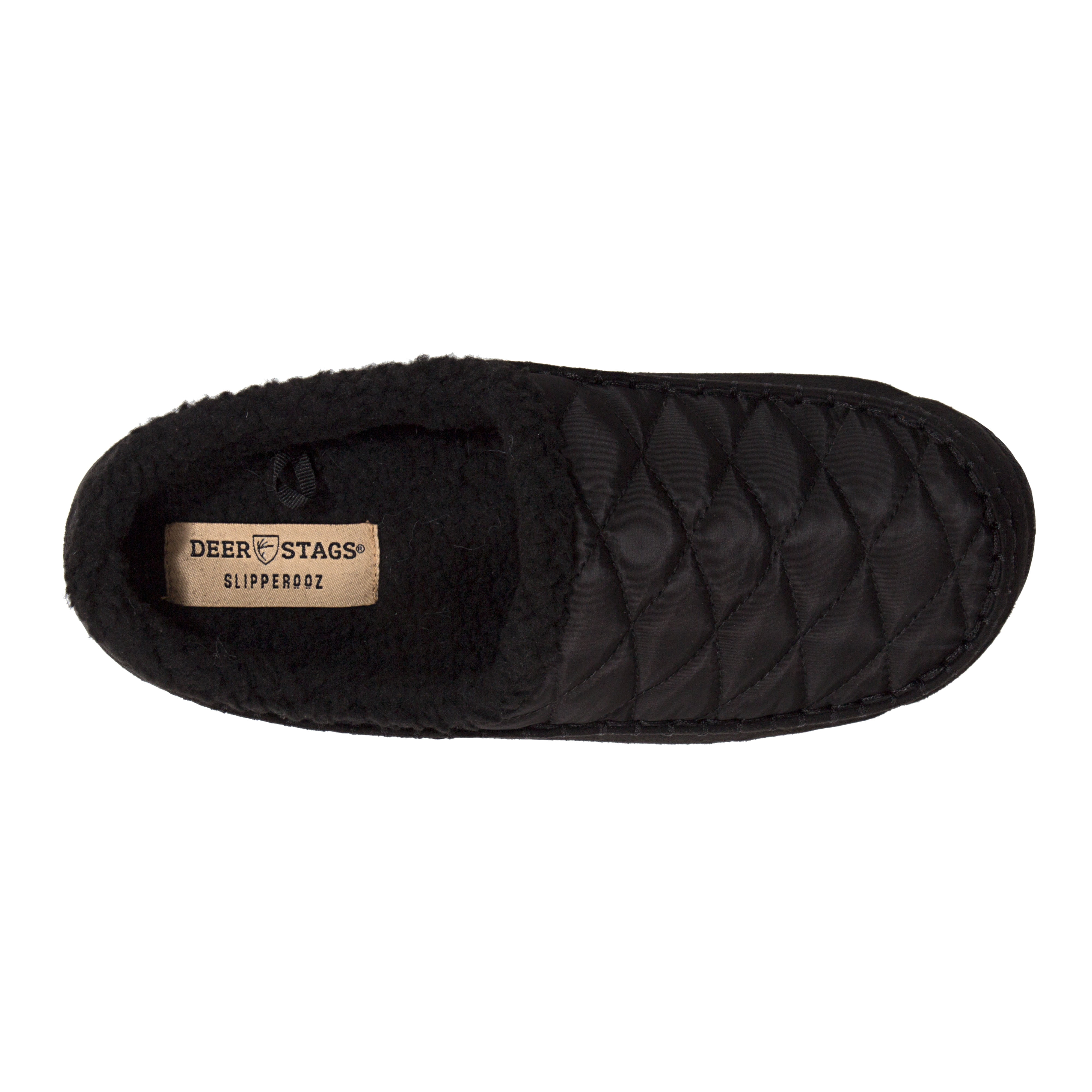 Deer Stags Unisex Alma Slipper - Black - 11 Medium