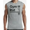 thumbnail image 4 of Gymish Gym Rat Workout Tank Top for Men – Funny Gym Shirt, Men’s Athletic Tee, Lifting T-Shirt, Workout Clothes for Men, Fitness Training Apparel, 4 of 6
