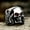 7, variant on Gothic Guitar Musical Note Skull Ring Stainless Steel Rock Soul Skull Biker Ring-12