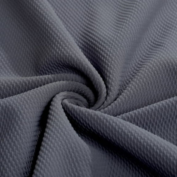 Dark Gray Liverpool Bullet Textured Fabric by the yard 4 Way Stretch Solid