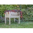 thumbnail image 6 of Zylina Raised Elevated Wood Garden Planter Collection - 22"(L) x 22"(W) x 26"(H), 6 of 8