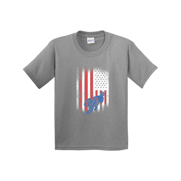 Inktastic Bmx Motocross Biking Youth T-Shirt