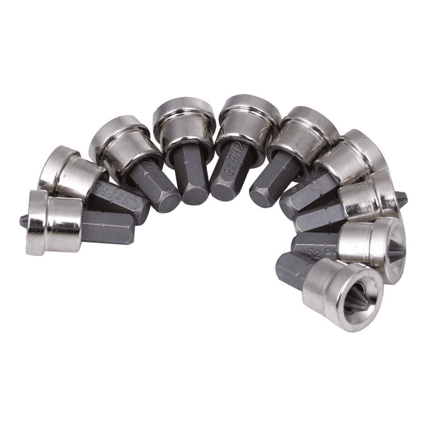 Depth Stop Plasterboard Screws PH2 Hex Positioning Screwdriver Bits 10 Pieces Durable and Useful