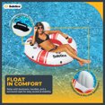 thumbnail image 5 of Open Box Swimline Super Chill Vinyl with Nylon Mesh Single Seat Pool Float, 5 of 7