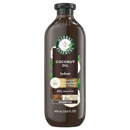 Herbal Essences Coconut Oil Hydrating Shampoo For Dry Hair 13.5 fl oz (Pack of 2)