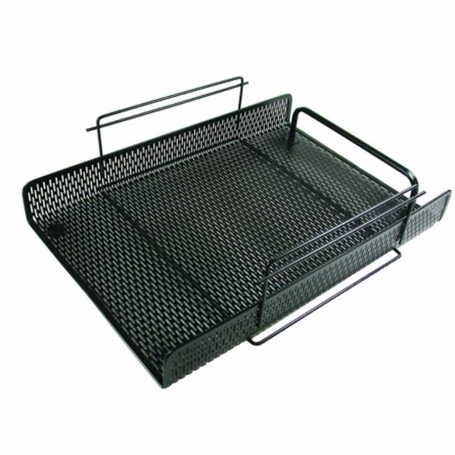 Artistic ART20002 Urban Collection Punched Metal Letter Tray, Black