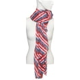 thumbnail image 1 of Womens Fashion USA Stripes Soft Bufanda Lava Bufandas, 1 of 2