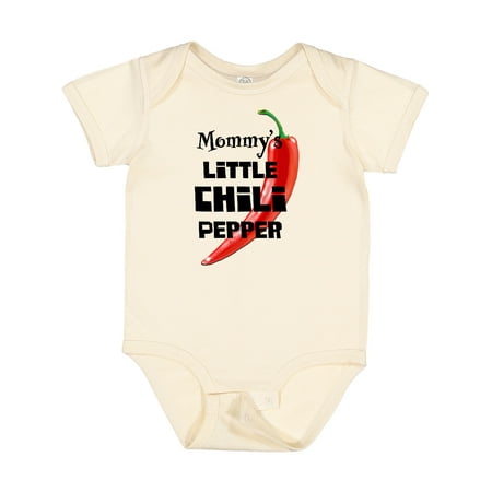 

Inktastic Mommy s Little Chili Pepper Gift Baby Boy or Baby Girl Bodysuit