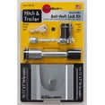 thumbnail image 1 of DeadBolt Trailer Coupler Lock TSK3-AS For 2 Inch/2-5/16 Inch Flat Lip Couplers; Arctic Silver; With 2 keys; Keyed Alike, 1 of 3