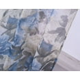 thumbnail image 4 of Olivia Gray Florence Floral Printed 38 x 84 in. Grommet Panel Pair in Blue (Set of 2), 4 of 7