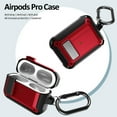 thumbnail image 5 of Duo Shield Secure Lock Designed For Airpods Pro With Hook, Red/Black, 5 of 7
