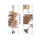 thumbnail image 4 of 3 Pack Parrot Toys Chewing Bird Toy Cuttle Bone Beak Grinding Cage Hanging Bell Toys for African Greys Amazon Conure Eclectus Budgies Parakeet Cockatiel Sincero Producto electrónico, 4 of 6