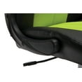 thumbnail image 5 of OFM Essentials Collection High-Back Racing Style Bonded Leather Gaming Chair, in Green (ESS-3086-GRN), 5 of 13