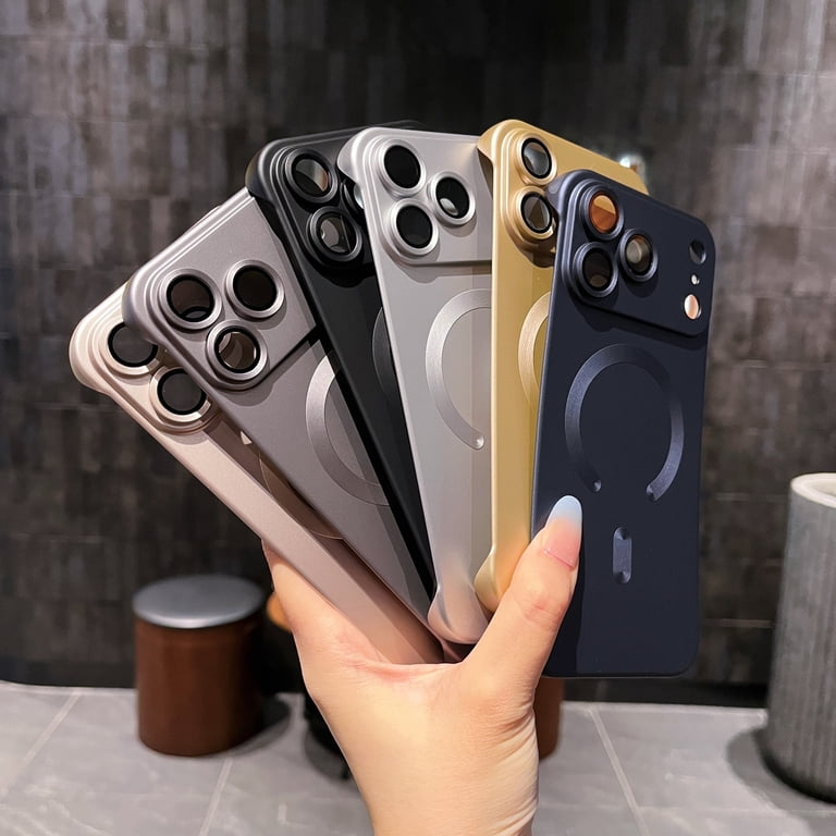 Magnetic Slim Phone Case Fit for iPhone 17 Pro Max, Ultra Thin