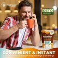 thumbnail image 6 of Mushroom Coffee Organic Instant 25-in-1, Lions Mane, Reishi,Chaga, Keto-Friendly, Smooth Flavor, Non-GMO, 90 Servings, 6 of 9