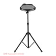 thumbnail image 4 of Soporte Irfora Drum Pad Soporte metálico Tornillo de 8 mm Conector 46cm-79cm Altura ajustable para 8-10 pulgadas Pad de práctica de batería con bolsa de transporte Irfora Soporte, 4 of 7