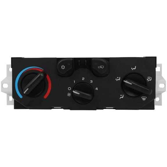 CCIYU HVAC Climate Control Module Air Conditioning Heater Control Panel 2004-2012 for Chevrolet Colorado 2004-2012 for GMC Canyon 655-01610