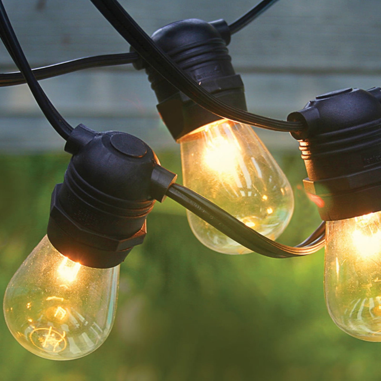 outdoor big bulb string lights