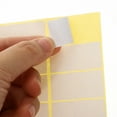 thumbnail image 3 of 15 Sheets Label Sticker Blank Sticker Labels Easy To Write On Adhesive Labels (40 Labels/ sheet), 3 of 8