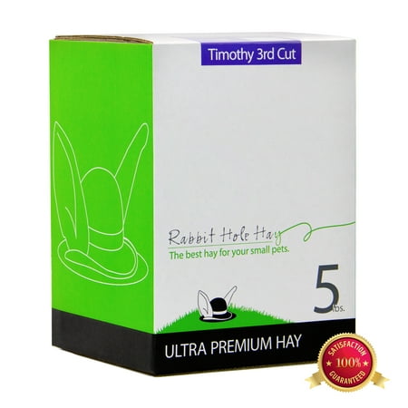 UPC: 0682131771211 | Rabbit Hole Hay  Ultra Premium Soft Timothy Hay; 5lb Box