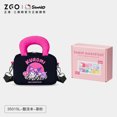 thumbnail image 4 of Sanrio - Producto nuevo y genuino - Bolso pequeño de lona con dibujos animados Kulomi para mujer, bonito bolso Kulomi para mujer, bolso cruzado para niños, 4 of 5