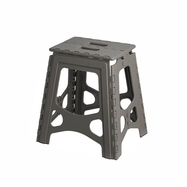 Taburete plegable portátil antideslizante Banco de plástico para exteriores para baño Camping Viajes Pesca L Vogacara HA000891-04B