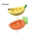 thumbnail image 3 of fastboy Deformed Free Dog Bed With Preferred Pearl Cotton Filling Making Home Space Bright And Touching Yellow XS, 3 of 6