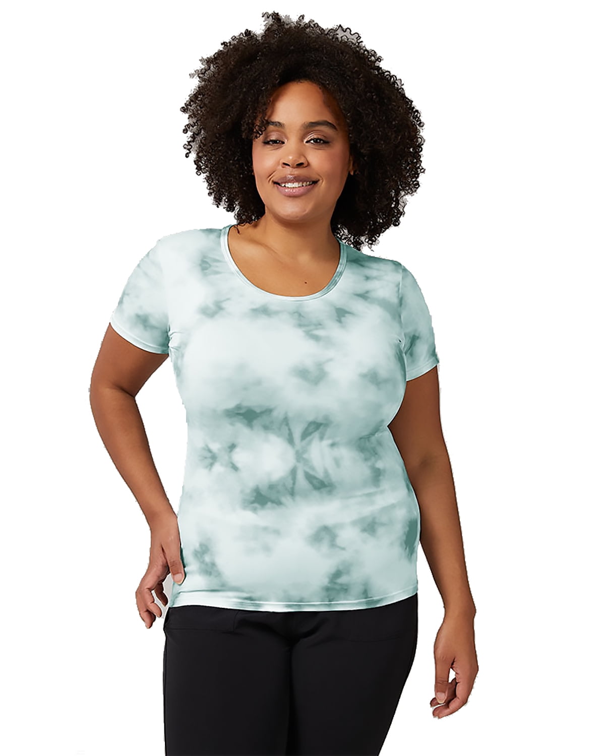 fitted tie dye shirt