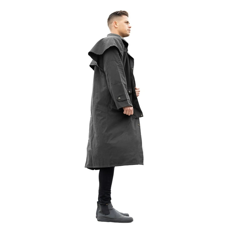Duster coat with hood 2025