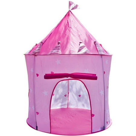 Childrens Play Tent - Matney Princess Castle Girls Childrens Outdoor Play Tent/Indoor Playhouse, Easy to Assemble and Disassemble