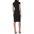 thumbnail image 2 of Calvin Klein Womens V-Neck Knee-Length Sheath Dress, 2 of 2