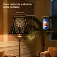 thumbnail image 4 of SWAIFDEE Metal Black Tree Pattern Lampshade, Rectangle Lamp Shade for Table Lamps and Floor Lamps,Spider, 4 of 10
