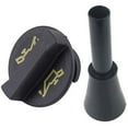thumbnail image 2 of 2 Pcs Car Accessories: 1 Pcs Car Emergency Gas Petrol Filler Funnel Oil Black & 1 Pcs Oil Filler Cap,1 * Filler Funnel 1 * Oil Filler Cap,Black, 2 of 8
