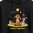 thumbnail image 3 of Disney Wish - Better Together Valentino - Juniors Cropped Pullover Hoodie, 3 of 5