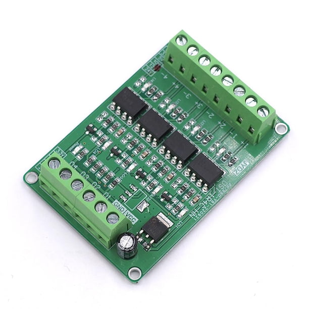 5 uds. Módulo fotoeléctrico aislador de 4 canales 10-12V a 5-24V 6N137 Módulo optoacoplador