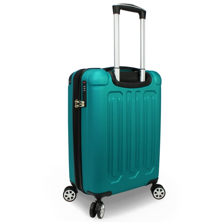 Dejuno Tutin 3-Piece Hardside Spinner Luggage Set With TSA Lock