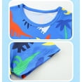 thumbnail image 6 of WIBACKER 3-8T Boys' Two Piece Dinosaur Sleepwear Top and Bottom Pajama Set Kids Cool Short Summer Pjs, 6 of 8