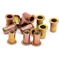 thumbnail image 3 of 50 Pcs Rivet Nuts M6 Nutserts Rivet Nuts Flange Blind Rivnuts Zinc Plated Steel Nut Nutsert Cap Rivet Hardware Tool Accessory, 3 of 9